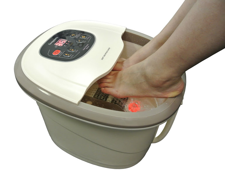 Carepeutic® Motorized Hydro Therapy Foot and Leg Spa Massager